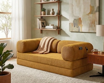Modular Floor Sofa, Modern Velvet Couch, Modular Corduroy Sofa, Livingroom Sofas, Handmade Soft Velvet Couch, Comfortable Floor Sofa