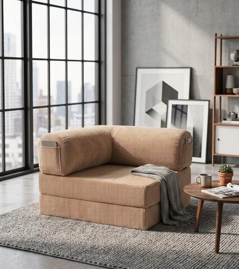 Modular Floor Sofa, Modern Velvet Couch, Modular Corduroy Sofa, Livingroom Sofas, Handmade Soft Velvet Couch, Comfortable Floor Sofa image 1