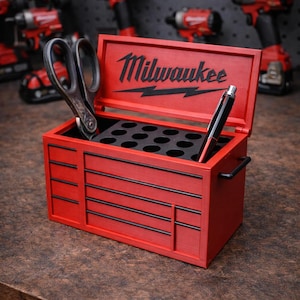 Toolbox pen or pencil holder