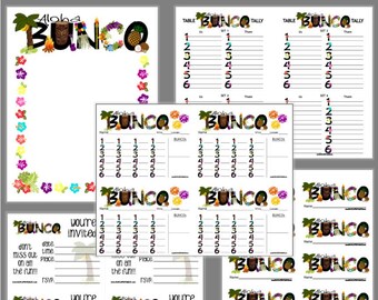 Bunco Invite Etsy