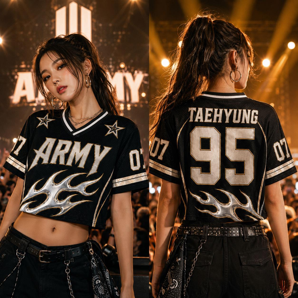 Jungkook Crop Top - Etsy