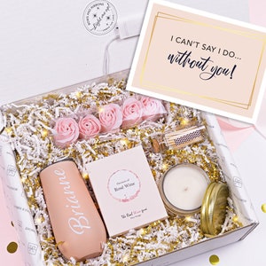 Bridesmaid Gift, Bridesmaid Proposal Box, Bridesmaid Gift Ideas, Will You Be My Bridesmaid Box Set, Personalized Box, Bridal Party Gifts