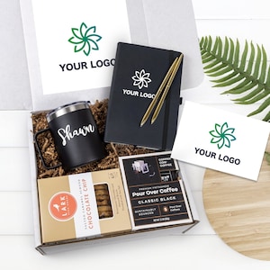 Corporate Gifts for Employees Personalized Gift Baskets for Team Members Welcome to the Team Personalized Office Gifts in Bulk Company Logo