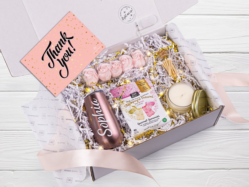 Thank You Gift Box for Women Appreciation Gifts for Her Etsy