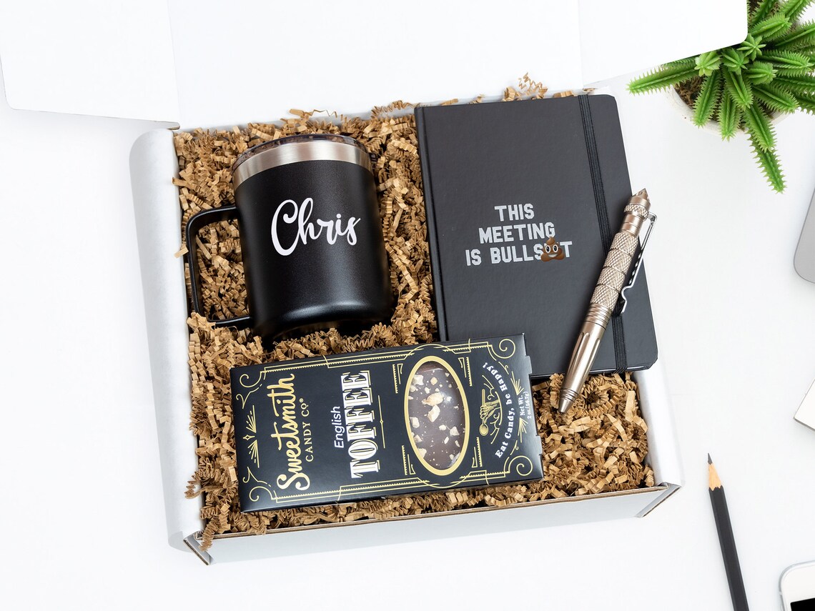 Personalized Gift Box for Men Back to the Office Gift Box for Etsy