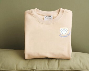 Kinder-Sweatshirt Schokolade | KINDER Shirt | Personalisierbar | Familienlook Geschwister