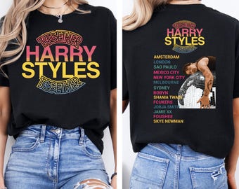 Harry Styles Together Tour T-Shirt, Pop Music Concert Tee, E16