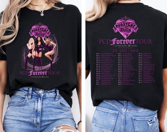 Pussycat Dolls Forever Tour Shirt, The Pussycat Dolls 2026 Shirt, Pussycat Inspired Shirt, Forever Concert Shirt, Pussycat Concert Shirt,E86