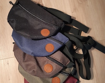 Sac banane en tissu Oxford avec élastique