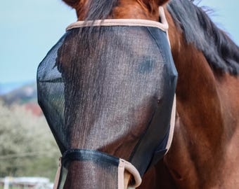 Masque anti-mouches avec pièce nasale