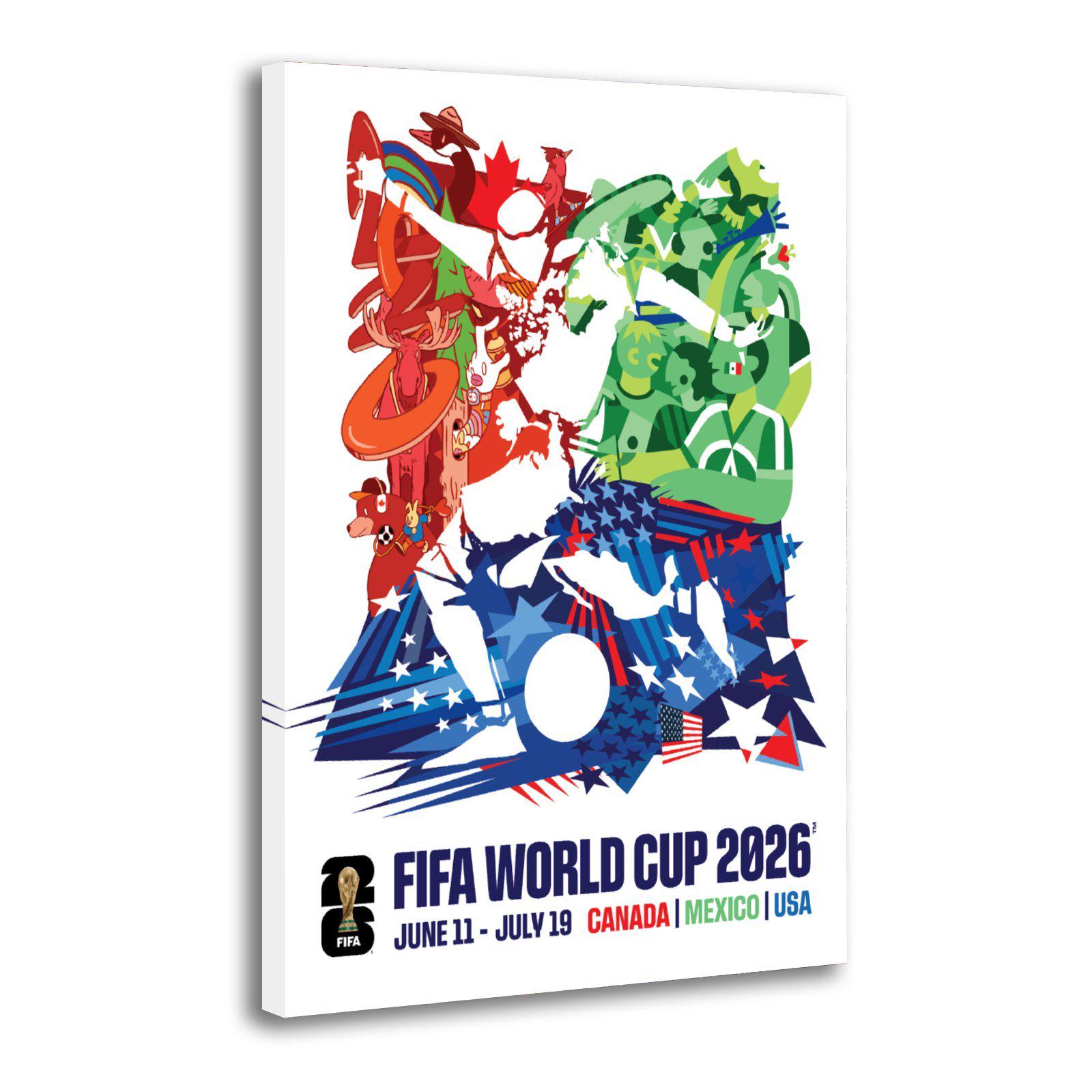 FIFA ワールドカップ 2026 ダラス 公式ポスター A3 作者直筆サイン入 FIFA ワールドカップ 2026 ダラス 公式ポスター A3 作者直筆サイン入