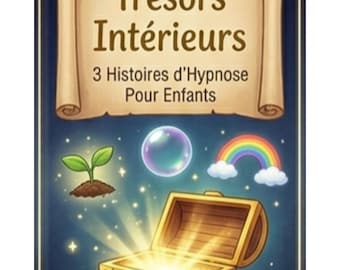 Histoires - Mes Petits Trésors Intérieurs - 3 Histoires Hypnotiques pour Enfant, livre audio, confiance en soi, aide au dodo, relaxation