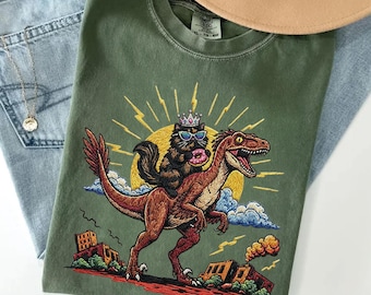 Princess Donut Shirt, Dungeon Crawler Carl, Unisex Tee (Embroidery-style Print)