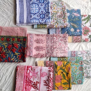 Wholesale Boho Cotton Sarongs – Handmade Indian Block Print Beach Wraps – Bulk Pareo Supplier