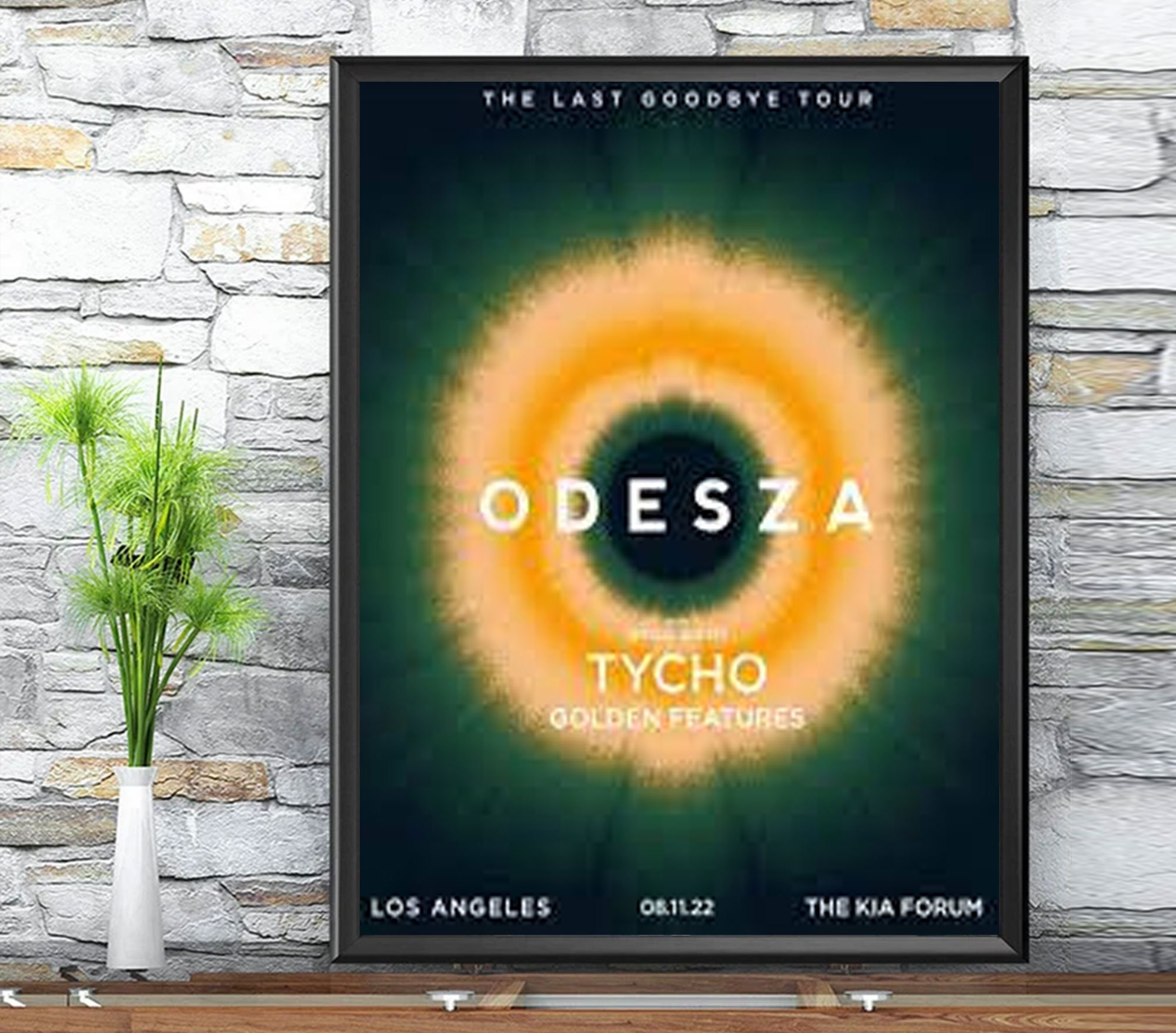 Discover Odesza The Last Goodbye Tour Poster, Odesza Tour 2022 Poster