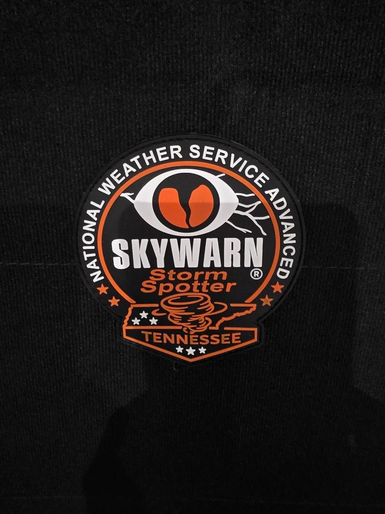 Skywarn Advanced Advanced SKYWARN Storm Spotter PVC Patch – National Weather Service ...