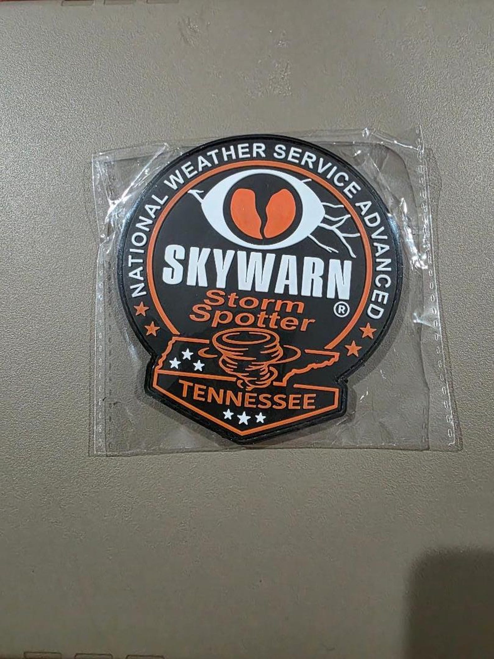 Skywarn Advanced Advanced SKYWARN Storm Spotter PVC Patch – National Weather Service ...