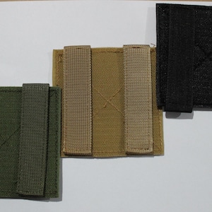 4x4 MOLLE Patch Panel (2 pack), Tactical Gear Display, OD Green