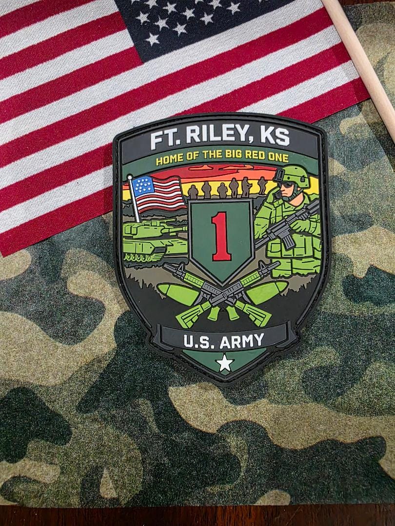 Big Red One 1 Patch - Etsy