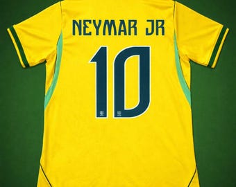 ネイマールJr. 背番号10 ブラジル 2026年ワールドカップ ホームユニフォーム – 公式サッカーシャツ