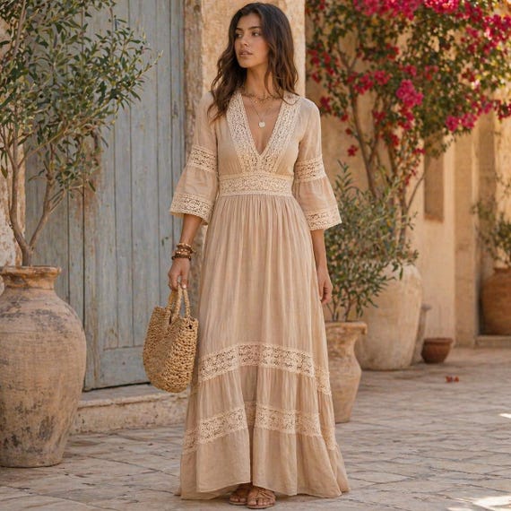 tropical maxi dress Mean What You Seychelles Green – Shop the Mint 100% linen With sleeves Light Purple Tulle Layers Color:Rouge Pink