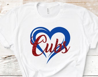 ladies cubs t shirt