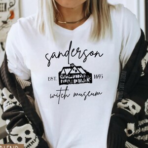 Sanderson Witch Museum Tee Unisex | Cute Women&#39;s Halloween Tee