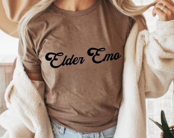 Elder Emo Vintage Tee Shirt Unisex