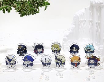 Limited Edition Genshin Impact the Eleven Harbingers of the Fatui  Miniature Acrylic Stand .