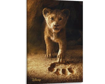 The Lion King Painting On Canvas Wall Art Poster Picture Print Living Room Walls Decor Home Posters