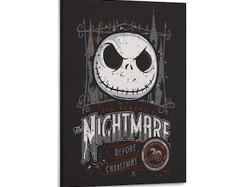 Nightmare Before Christmas Painting On Canvas Wall Art Poster Picture Print Living Room Walls Decor Home Posters