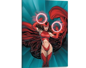 Scarlet Witch Painting On Canvas Wall Art Poster Picture Print Living Room Walls Decor Home Posters