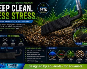Aquarium Kiesreiniger Adapter