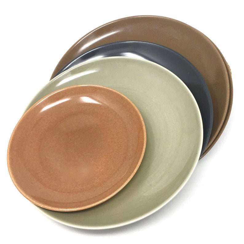 MCM Design Iroquois China Nutmeg Brown 1947-1965 Dishwasher Safe Russel Wright Casual China Everyday Durable Dinner Plate Early Mark