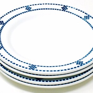 Cuatro platos de postre John Maddock Hudson / Vajilla de hotel imagen 3