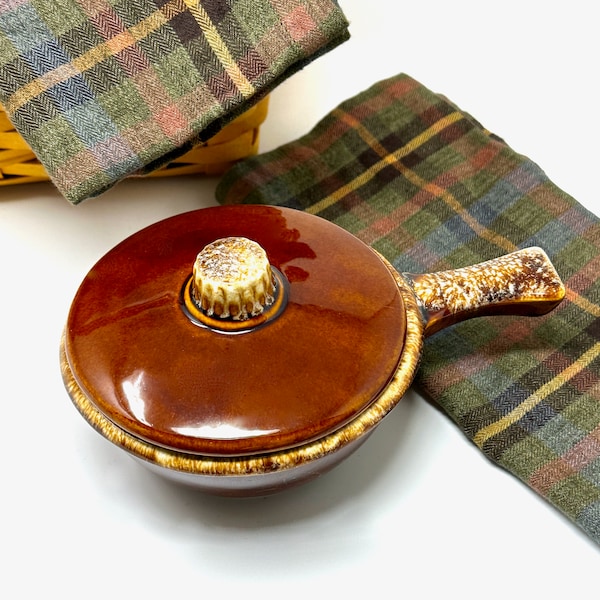 Brown Pottery Cover Etsy