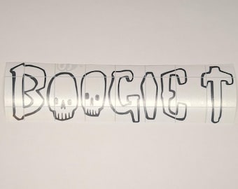 Décalcomanie en vinyle Boogie T