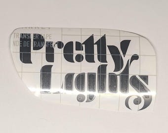 Sticker en vinyle Jolies lumières