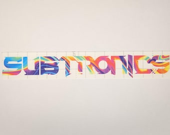 Décalcomanie en vinyle Subtronics