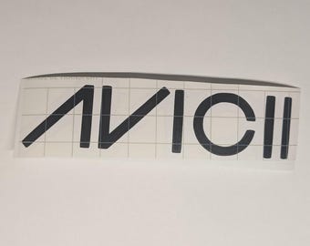Décalcomanie en vinyle Avicii