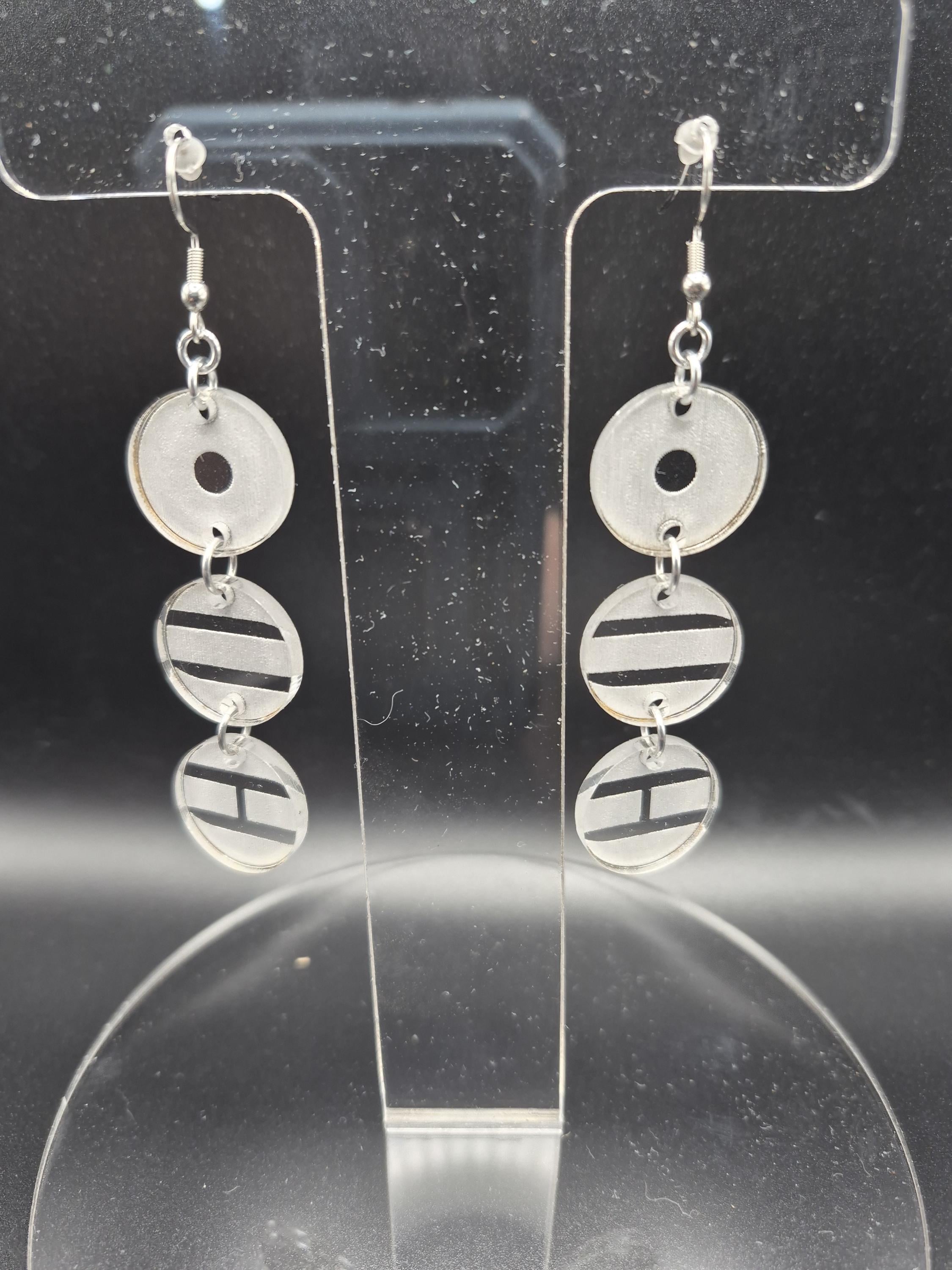 Fan Made BTS Arirang Clear Acrylic Dangle Earrings - Etsy