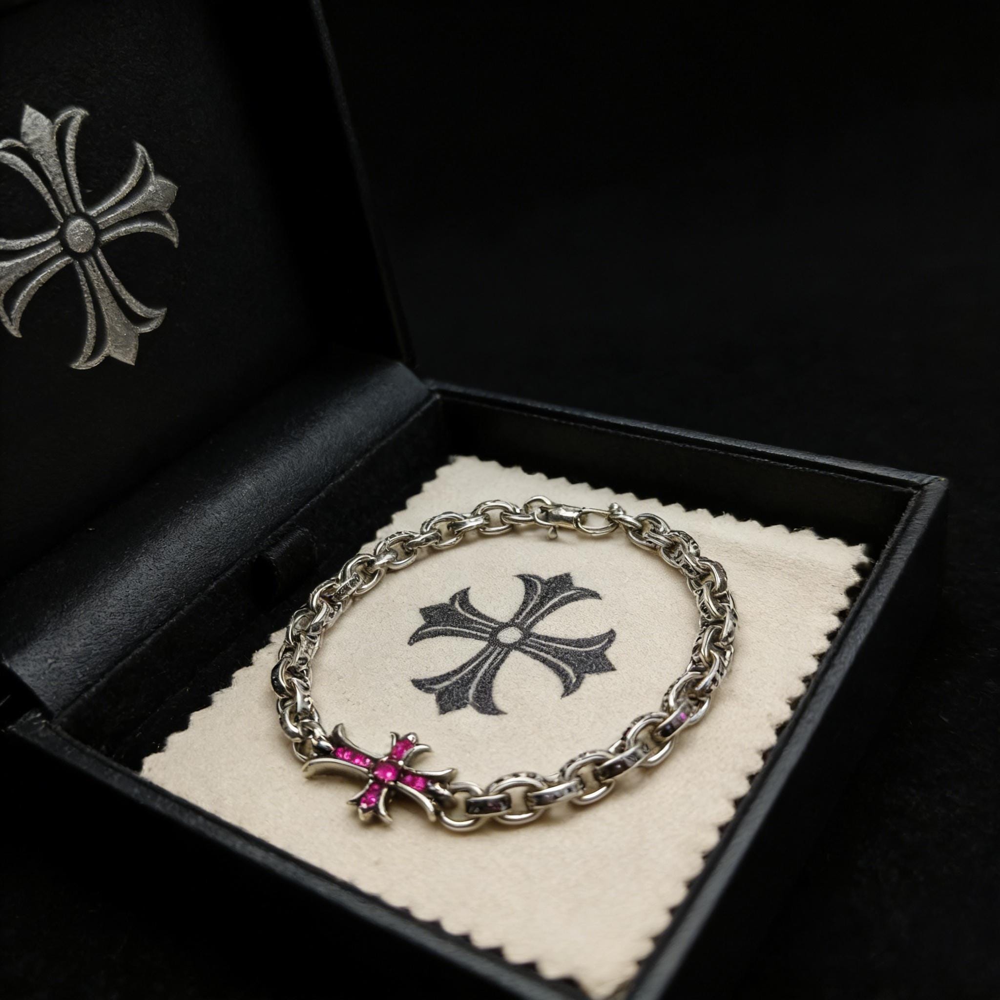 Chrome hearts bracelet 925 - Etsy 日本
