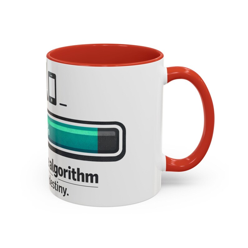 Content Creator Mug | Algorithm Loading Bar Coffee Cup | Social Media Gift image 20