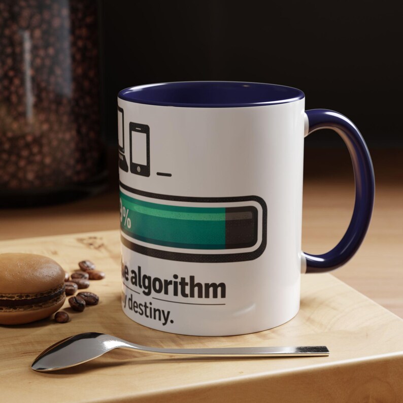Content Creator Mug | Algorithm Loading Bar Coffee Cup | Social Media Gift image 11