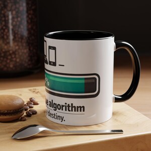 Content Creator Mug | Algorithm Loading Bar Coffee Cup | Social Media Gift image 5