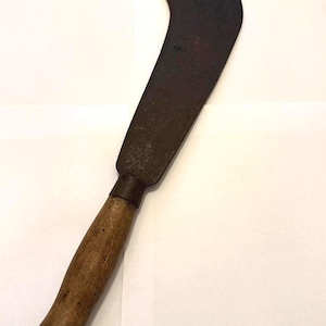 Vintage J. Vero & Sons Billhook, British Service Pattern Hedging Tool, Antique Garden Cleaver, Rustic Industrial Decor, Restoration Project