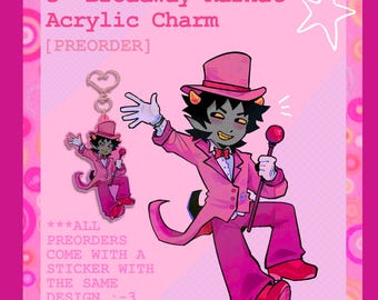 PREORDERS - Broadway Karkat Keychain