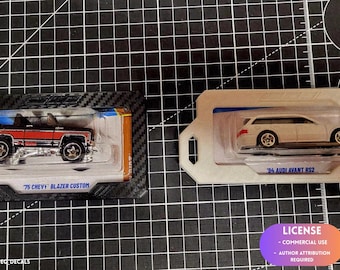 Hot Wheels Keychain, Toy Car Key Holder Case Charm Organizer 3D Printing - Blender Modeling - BambuLab - Limited Edition, Only Few Left.