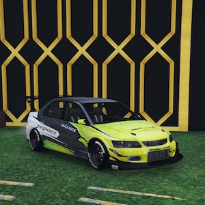 Mitsubishi Evo IX – Coche FiveM personalizado de alta gama / Rendimiento optimizado