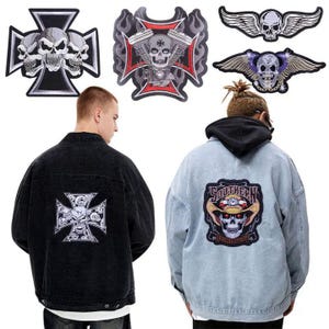 Custom Phoenix Back Patch, Large Embroidery Iron On Sew On Jacket Vest (12 Inch) image 3